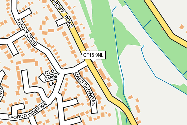 Map of ORCHID LANE LIMITED at local scale
