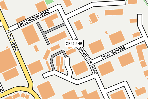 Map of RANDOMS DIRECT LTD at local scale