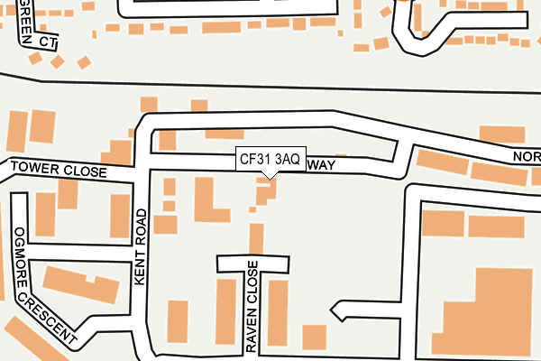 Map of FABRIZIA COSTA LIMITED at local scale