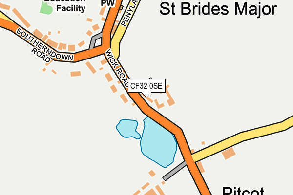 Map of K16 LTD at local scale