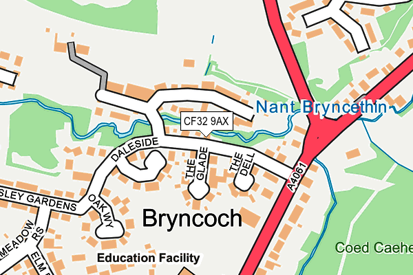 Map of RYAN DAY SNOOKER LIMITED at local scale