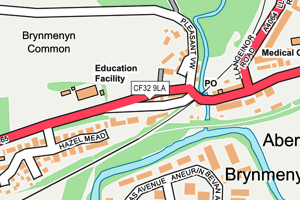 Map of TRAILER HIRE SW LTD at local scale