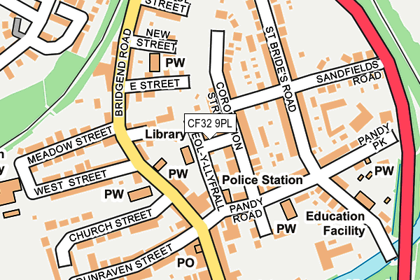 Map of SJD PUBLIC HOUSE LTD at local scale