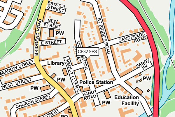 Map of J A R ENGINEERING LTD at local scale
