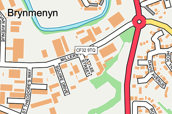 Map of A & A PLASTICS LIMITED at local scale