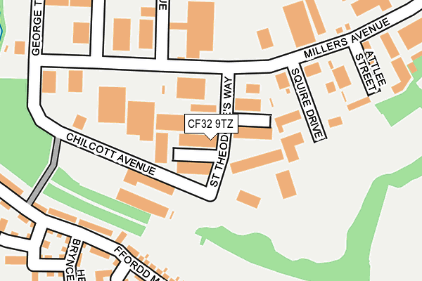 Map of CURO TRAINING LTD at local scale