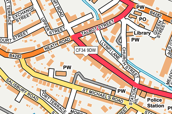 Map of AKAM MINI MARKET LTD at local scale