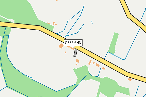 CF35 6NN map - OS OpenMap – Local (Ordnance Survey)