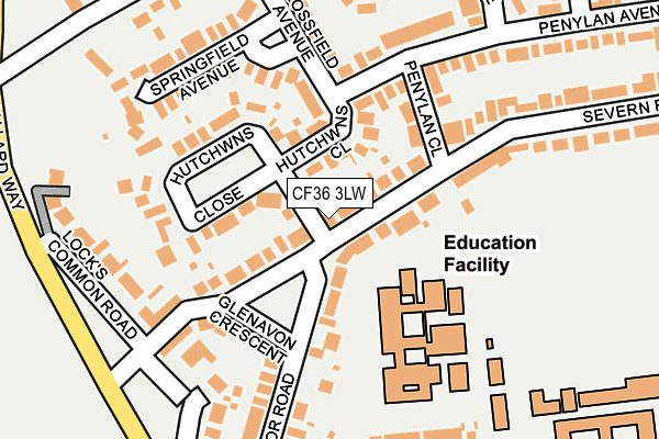 Map of EDKA LTD at local scale