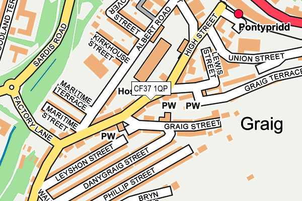 Map of SOGGY DOGGY GROOMING SPA LTD at local scale