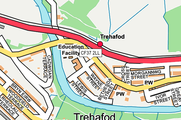 Map of THE VOWLES GROUP LIMITED at local scale