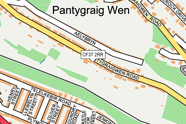 Map of CREMEDALE LIMITED at local scale