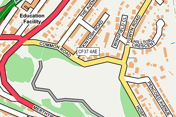 Map of GROVESWALLER IT LTD at local scale