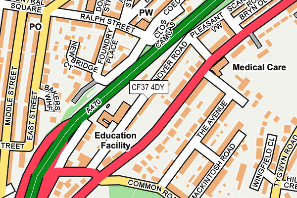 Map of EARTHFLOW UK LIMITED at local scale
