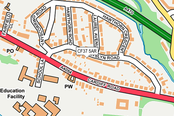 Map of TAN FIRE & ELECTRICAL LTD at local scale