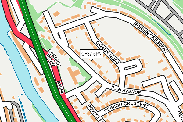 Map of AJTC INTERIORS LTD at local scale