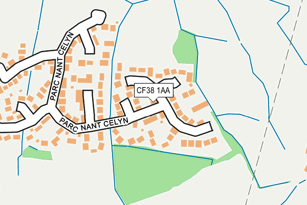 Map of GARTH VIEW LTD at local scale