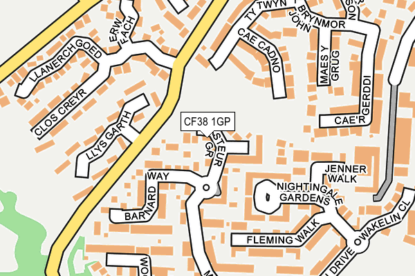 Map of NIA DEVELOPMENTS LIMITED at local scale