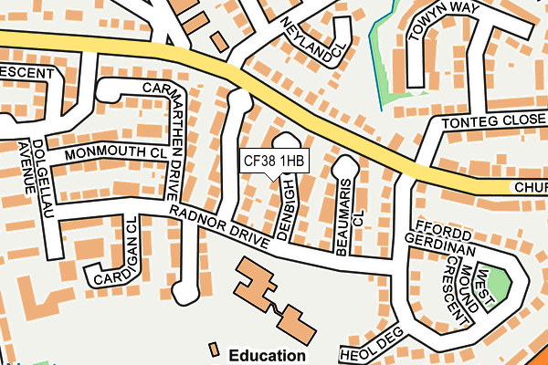 Map of ENDEAVOUR PROPERTY DEVELOPERS LTD at local scale