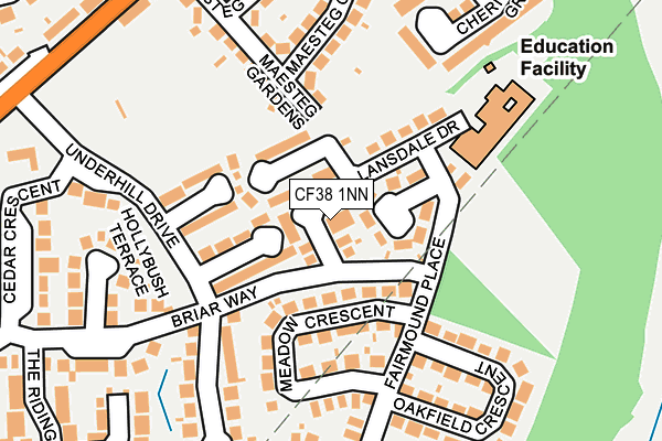 Map of DME GYM SERVICES LIMITED at local scale