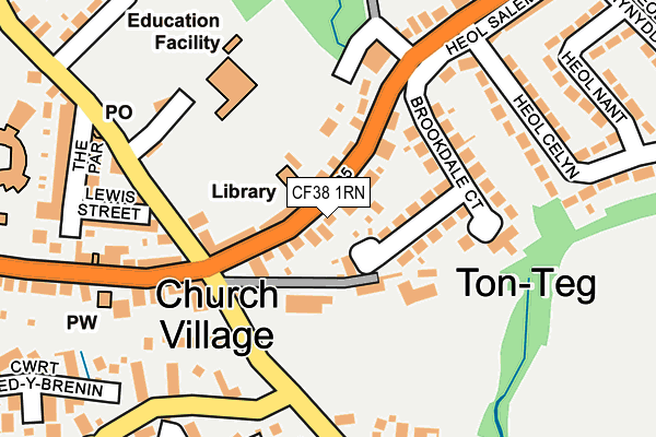 Map of C & J TRADERS LTD at local scale