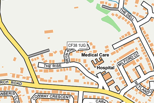 Map of CNR BUILDING SERVICES LTD at local scale