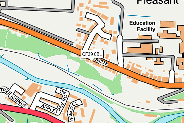 Map of AMWRITING LTD at local scale