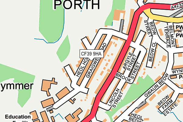 Map of PEARCE.BIZ IT SERVICES LTD at local scale
