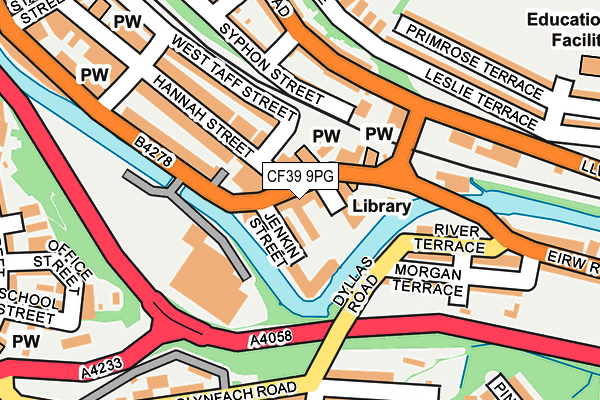 Map of DANIAN RECOVERY LTD at local scale