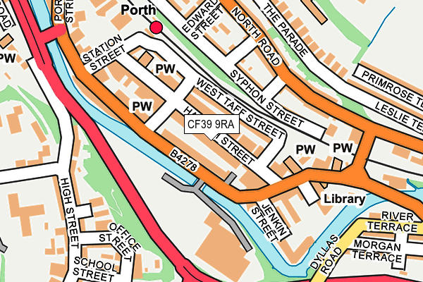 Map of CARPETS AND BEDS LTD at local scale