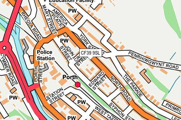 Map of G.C.R.B. CONSTRUCTION LTD. at local scale