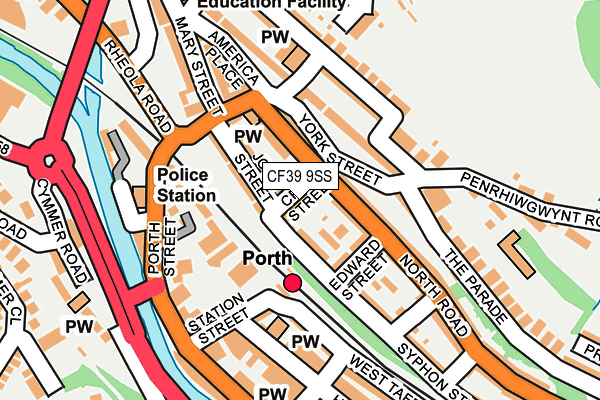 CF39 9SS map - OS OpenMap – Local (Ordnance Survey)