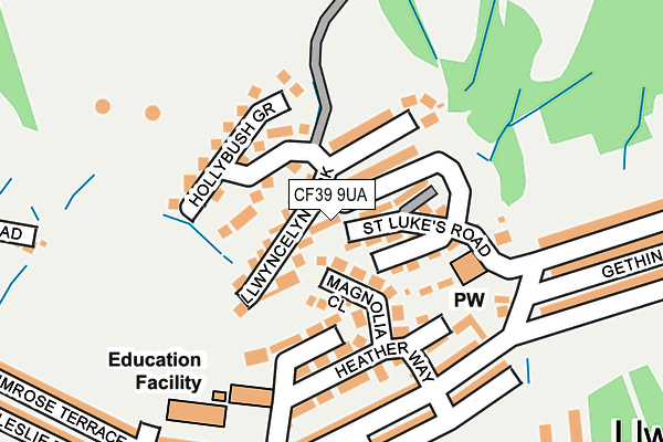 Map of SJM PRODUCTS LTD at local scale