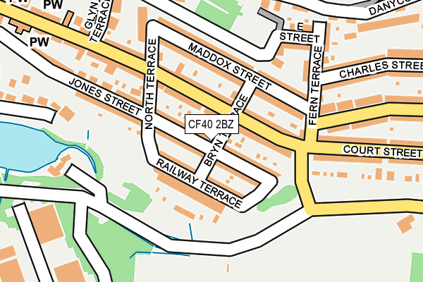 Map of COLLEEN ALLEN LTD at local scale