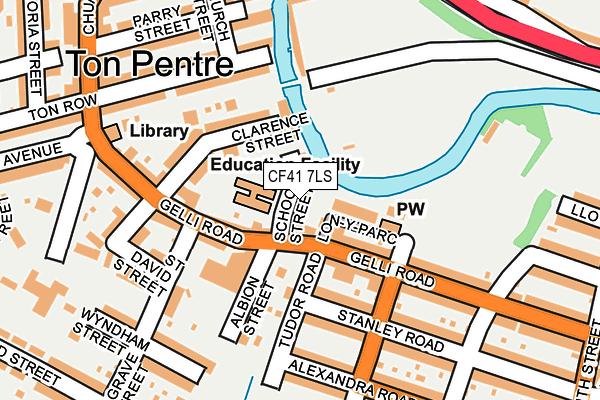 Map of MARC. EVANS SCAFFOLDING LIMITED at local scale