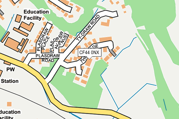 Map of PACIFIC FITNESS LIMITED at local scale
