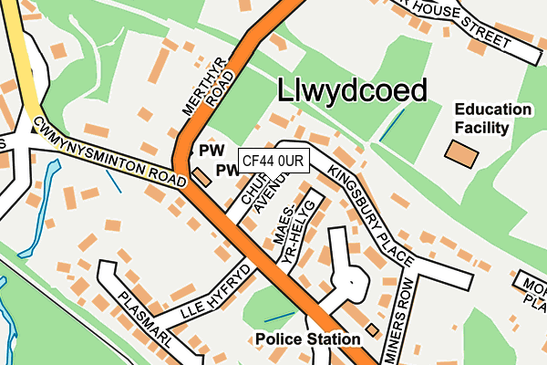 Map of AUSTER CONSULTING LTD at local scale