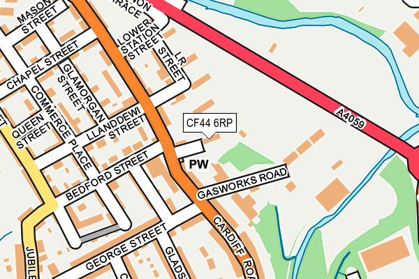 CF44 6RP map - OS OpenMap – Local (Ordnance Survey)