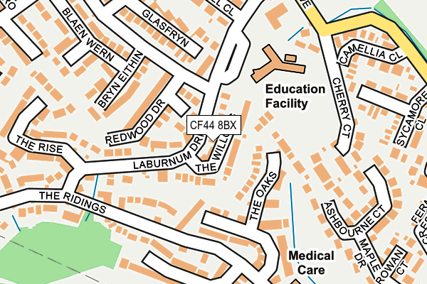Map of KATHRYN DAVIES PHYSIOTHERAPY LTD at local scale