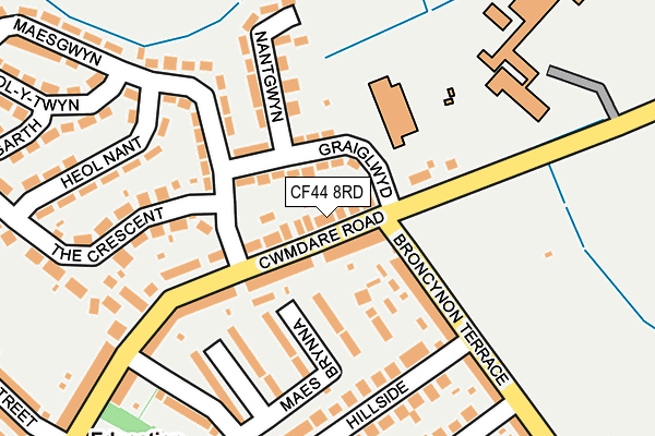 Map of JJ CONTRACTING LTD at local scale
