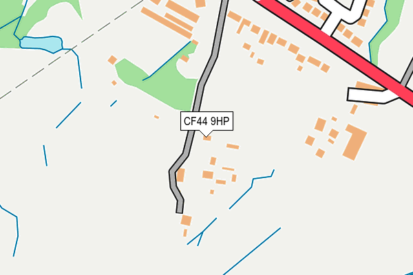 Map of ELLIS EGGS LIMITED at local scale