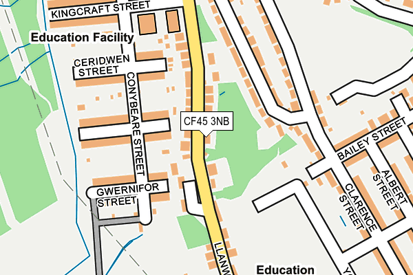 Map of DAN RAIL WELDING LTD at local scale