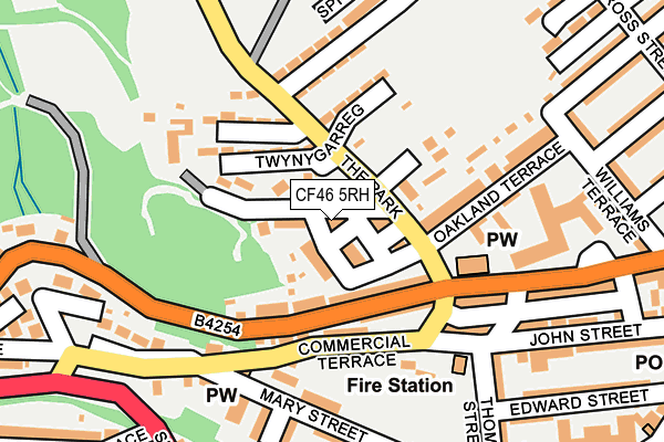 Map of HIRE THE KNOT LTD at local scale