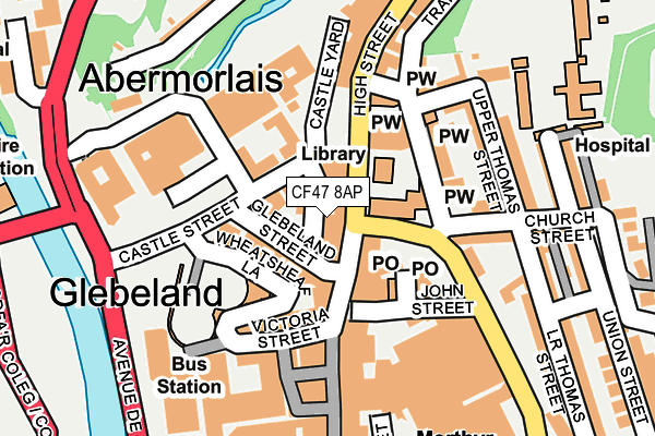 Map of SAN RETAILERS LTD at local scale