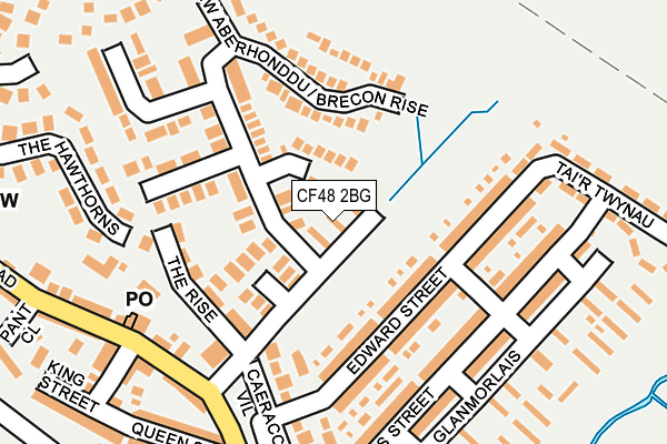 CF48 2BG map - OS OpenMap – Local (Ordnance Survey)