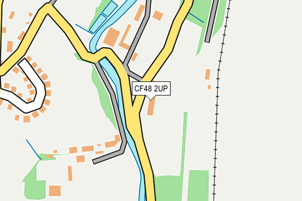 CF48 2UP map - OS OpenMap – Local (Ordnance Survey)