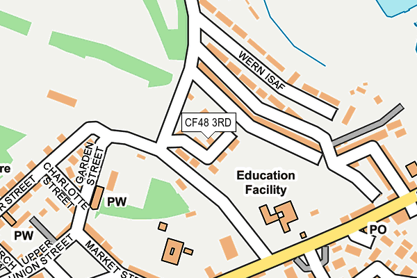 CF48 3RD map - OS OpenMap – Local (Ordnance Survey)