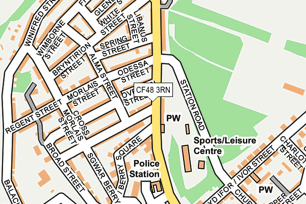 Map of DOWLAIS PHARMACY LIMITED at local scale