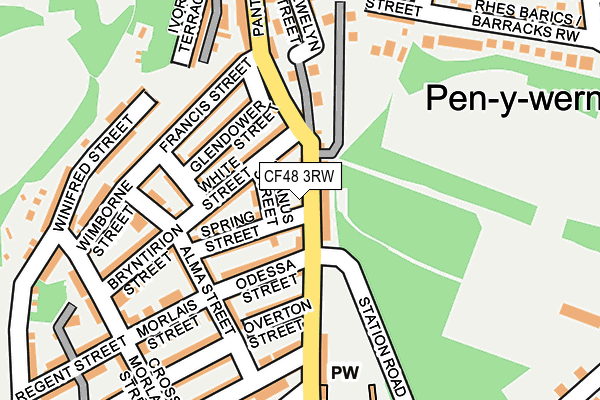 Map of LINDEN WAY HOMES LTD at local scale