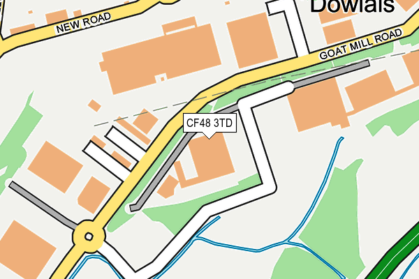 Map of BM 203 LIMITED at local scale